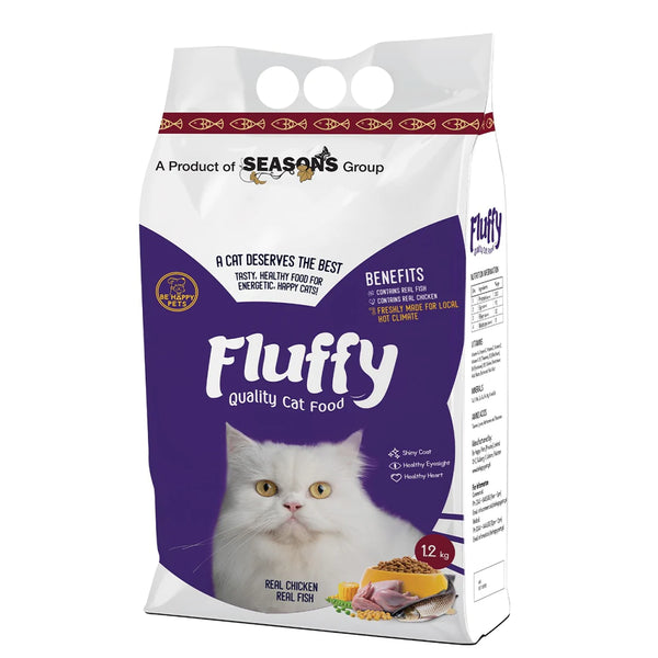 SEASONS Cat Food Fluffy Chicken And Fish 1.2 KG